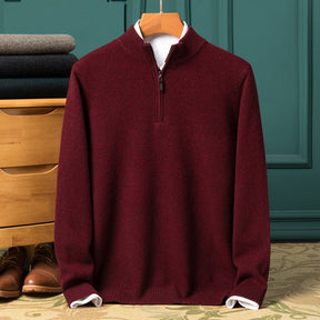 "Hayes Quarter" Wool Sweater - Hayes Carter