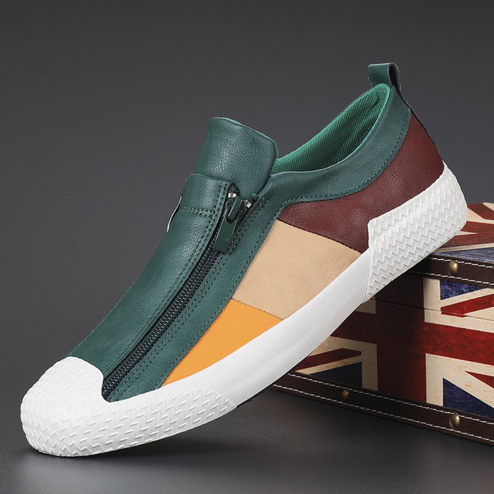 Matisseo Genuine Leather Sneakers - Hayes Carter