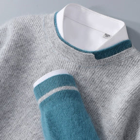 Rouvet Mink Cashmere Sweater - Hayes Carter