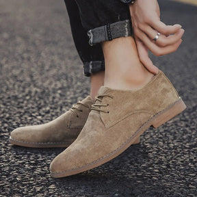 Tombstone Suede Oxford Shoes - Hayes Carter